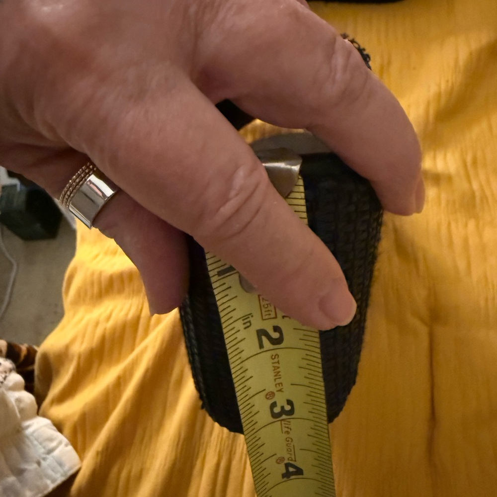 Chase + Chloe Black Woven Platform Shoe - Picture 12 of 12